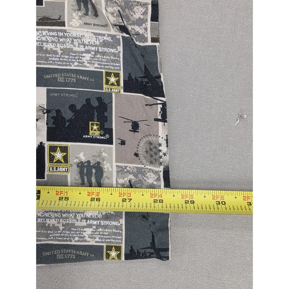 US Army Strong Graphic Pillowcase Military Helicopter Soldier Print Black Yellow